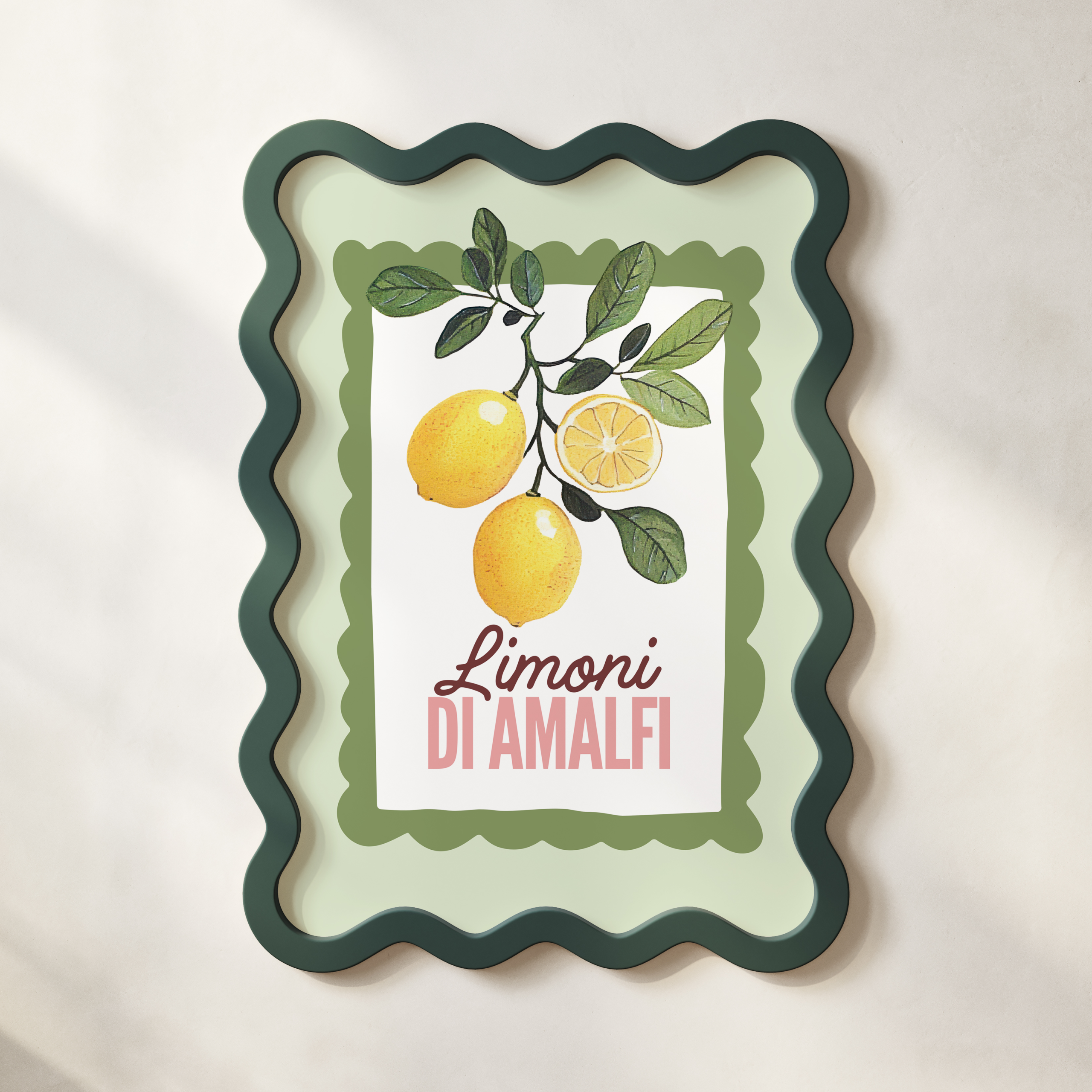 Italian Lemon Print | Kids Room Decor (Digital Download 11x14)